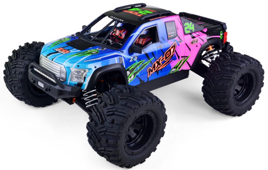 Xe Địa Hình Monster Truck 4WD Tỷ Lệ 1/7 MX-07 ARTR (ESC Hobbywing MAX6 160A 8S)